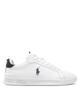 Polo Ralph Lauren Sneakersy Polo Ralph Lauren Hrt Ct II 809860883003 Biela