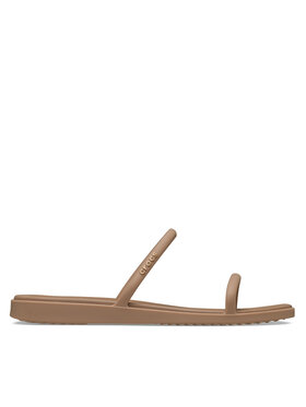 Crocs Шльопанці Crocs Miami Two Strap Sandal 209795 Коричневий