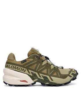 Salomon Взуття для бігу Salomon Speedcross 6 Gore-Tex L47985500 Зелений