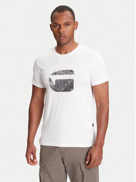 G-Star G-Star Raw Футболка Finger Print Burger D26041-C506 Білий Regular Fit