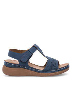 Clara Barson Sandále Clara Barson WYL05010-15 Tmavomodrá