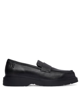 Calvin Klein Slipper Calvin Klein Combat Ess Loafer Lth HM0HM02337 Schwarz