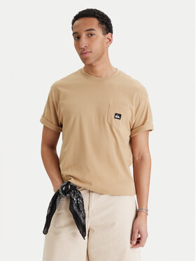 Quiksilver Quiksilver Camiseta Salt Water EQYZT08205 Beis Comfort Fit