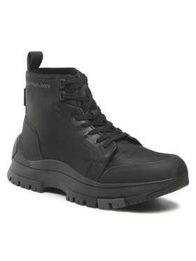 Calvin Klein Jeans Šnurovacia obuv Calvin Klein Jeans Hiking Laceup Boot YM0YM00474 Čierna