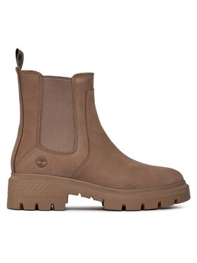 Timberland Kotníková obuv s elastickým prvkem Timberland Cortina Valley Chelsea TB0A41EW9291 Béžová