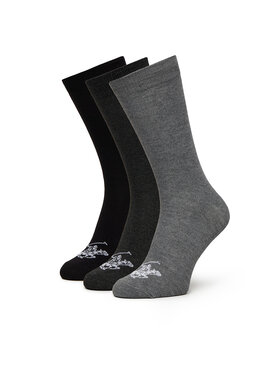 Beverly Hills Polo Club Garās zeķes Beverly Hills Polo Club KR_BHPC_001_W_SS2025_(3pack) Melns