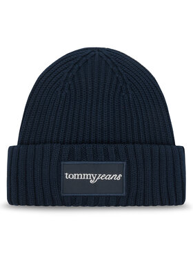 Tommy Jeans Căciulă Tommy Jeans Script AW0AW17909 Bleumarin