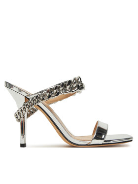 MICHAEL Michael Kors Шльопанці MICHAEL Michael Kors Bianca 40S5BCHS1M Срібний