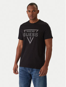 Guess Guess Camiseta M6RI09 I3Z14 Negro Regular Fit