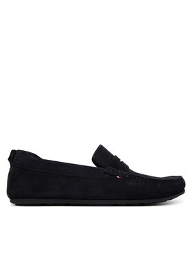 Tommy Hilfiger Mokassins Tommy Hilfiger Core Hilfiegr Suede Driver FM0FM05789 Dunkelblau