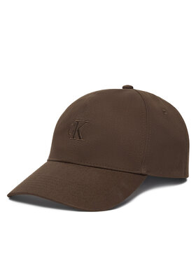 Calvin Klein Kšiltovka Calvin Klein Monogram Embroidery Baseball Cap LV04G5002G Hnědá