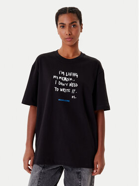 Karl Lagerfeld Jeans Karl Lagerfeld Jeans Camiseta A4W17009 Negro Relaxed Fit