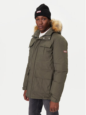 Hunter Hunter Parka Angus HARM0018252 Zelena Regular Fit