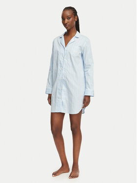 LAUREN RALPH LAUREN LAUREN RALPH LAUREN Нічна сорочка ILN32507 Світло-синій Relaxed Fit