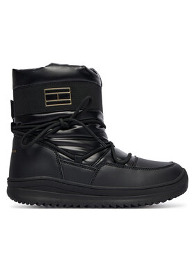 Tommy Hilfiger Snehule Tommy Hilfiger Snow Boot T3A5-34052-1474 D Čierna