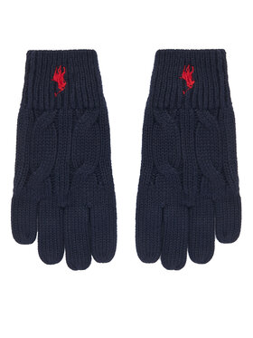 Polo Ralph Lauren Mănuși Polo Ralph Lauren 323P00672001 Bleumarin