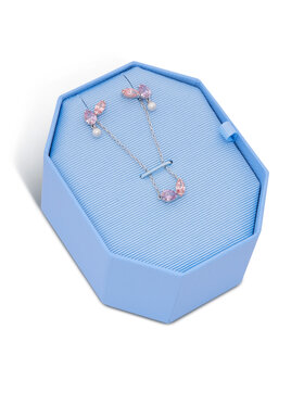 Swarovski Набір: ланцюжок і сережки Swarovski 5746577 Срібний