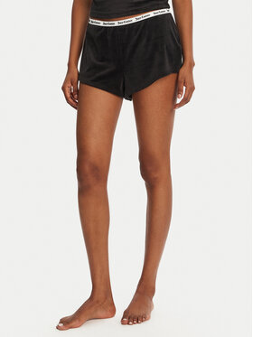 Juicy Couture Juicy Couture Піжамні шорти Austyn JCLHS125502 Чорний Regular Fit