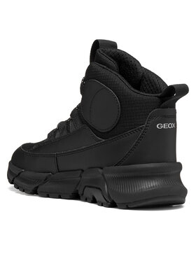 Geox Ghete Geox J Flexyper Plus Boy B Abx J66LCF 0FUCE C9999 S Negru