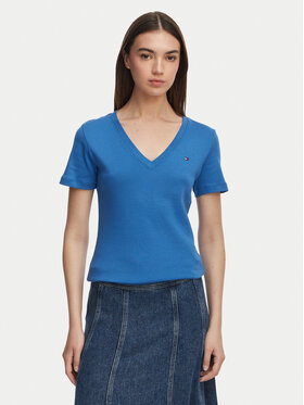 Tommy Hilfiger Tommy Hilfiger Camiseta New Cody WW0WW40584 Azul Slim Fit