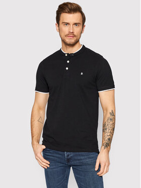 Jack & Jones Jack & Jones Polo marškinėliai Paulos 12199711 Juoda Regular Fit