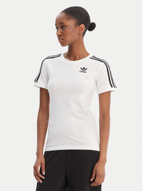 adidas adidas T-shirt adicolor Classics 3-Stripes GN2913 Bianco Regular Fit