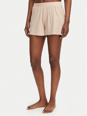 BOSS BOSS Shorts de pijama 50561055 Beis Regular Fit