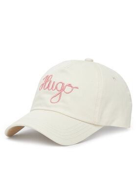 HUGO Cepure ar nagu HUGO Cara-PE 50546591 Écru