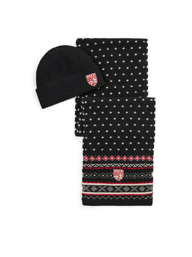 Polo Ralph Lauren Sál és sapka szett Polo Ralph Lauren 449P20316001 Fekete