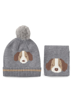 Mayoral Sada čepice a šál Mayoral 10018 Šedá