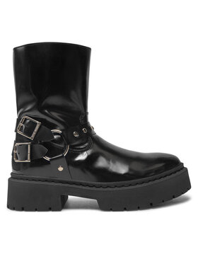 Steve Madden Polokozačky Steve Madden Zwart SM11003405 Černá