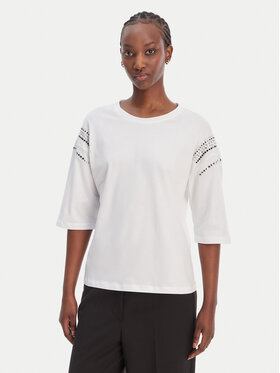Liu Jo Liu Jo Camiseta WA6128 JS904 Blanco Relaxed Fit