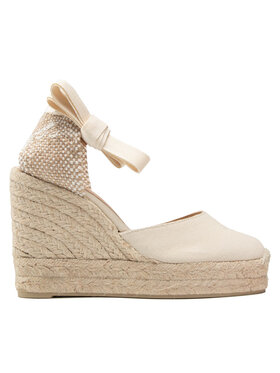 Castañer Espadrilky Castañer Carina/8ED/001 Béžová