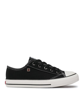 Big Star Shoes Plátenky Big Star Shoes DD374163 S Čierna