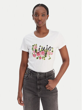 Liu Jo Liu Jo Camiseta WA6493 JS923 Blanco Regular Fit