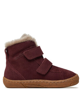 Froddo Kozačky Froddo Minni Suede G2110141-1 S Červená