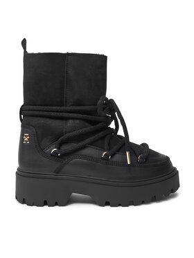 Tommy Hilfiger Sniega zābaki Tommy Hilfiger FW0FW08085 Melns