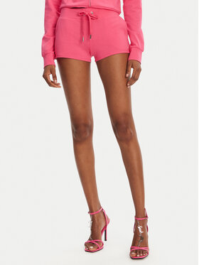 Juicy Couture Juicy Couture Pantaloncini sportivi JCWHS125312 Rosa Loose Fit
