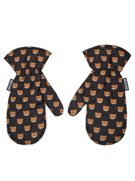 MOSCHINO Dámske rukavice MOSCHINO 65393 M3003 Čierna