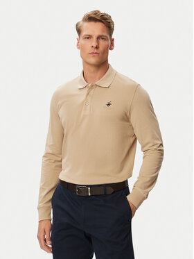 Beverly Hills Polo Club Beverly Hills Polo Club Polo P-SS26M-P424125 Beis Regular Fit