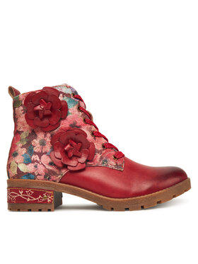 Laura Vita Kotníková obuv Laura Vita Cocrailo 47 Červená