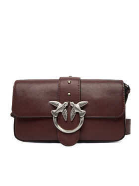 PINKO Soma PINKO Love One Slouchy Zip Mini AI 25-26 PLTT 105345 A2JG Brūns