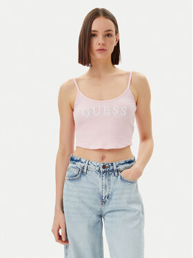 Guess Guess Топ V5GP16 K8RT2 Рожевий Regular Fit