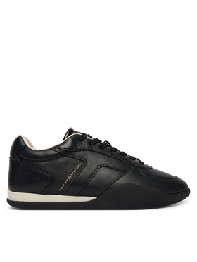 Tommy Hilfiger Сникърси Tommy Hilfiger Th Vintage Low Runner Leather FW0FW09485 Черен