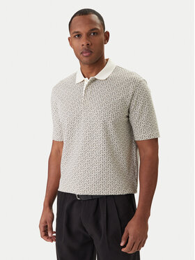 Armani Exchange Armani Exchange Polo XM000736 AF10819 F1165 Écru Regular Fit