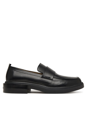Calvin Klein Loafersy Calvin Klein Cupped Band Loafer Lth HM0HM02065 Černá