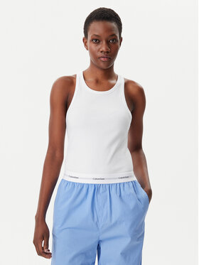 Calvin Klein Underwear Calvin Klein Underwear Felső LV00QS7492 Fehér Slim Fit