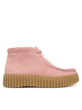 Clarks Черевики Clarks Torhill Moss 26184636 Рожевий