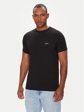 Guess Guess Футболка M4GI70 KC9X0 Чорний Slim Fit