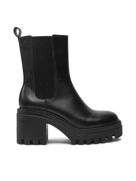 Calvin Klein Jeans Stiefeletten Calvin Klein Jeans Chunky YW0YW01547 Schwarz